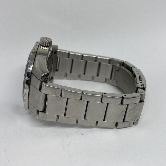 Armani Exchange AR-1709 Men Stainless Steel Analog Black Dial Quartz Watch JK231 - Picture 9 of 12